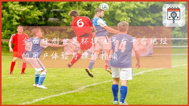 全面评测世界杯投注平台平台地址的用户体验与操作指南